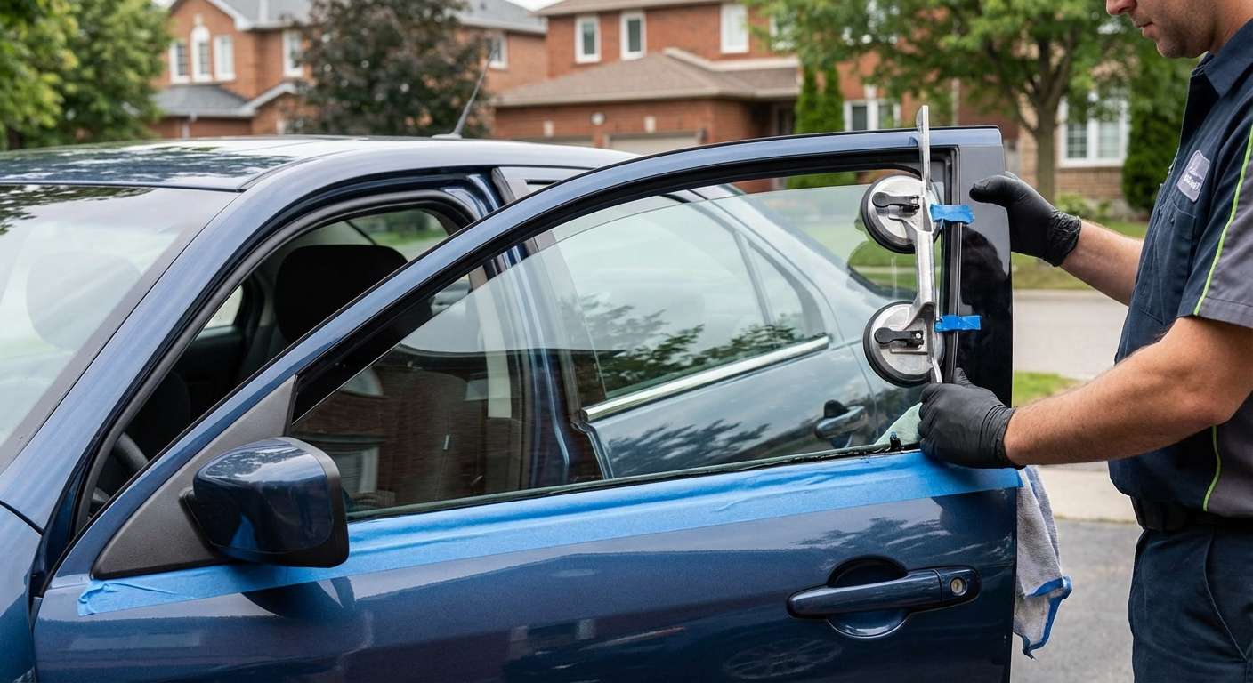 Vent Glass Replacement for Ford Fusion 2006-2012 by Alexwindshield
