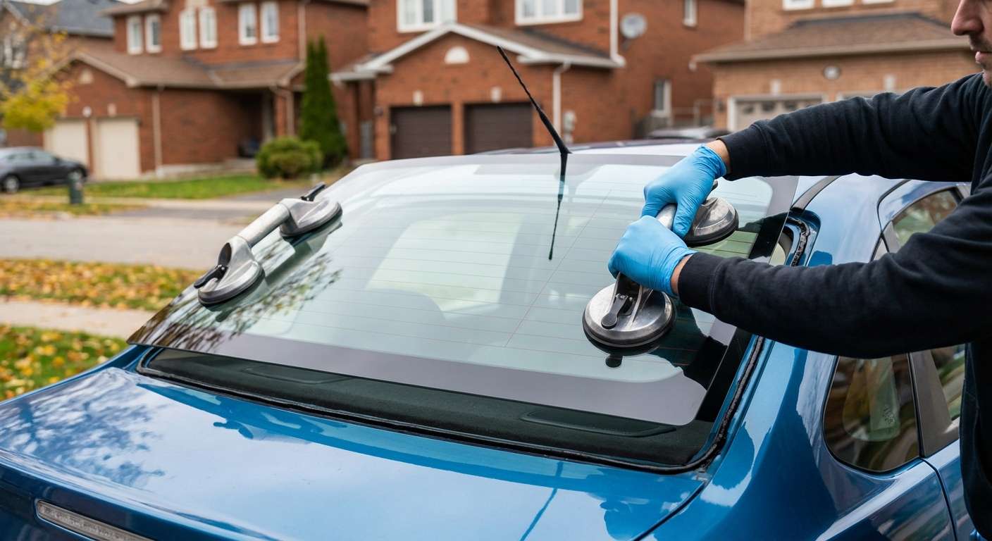 Back Glass Replacement for Ford Focus 2008-2011 by Alexwindshield