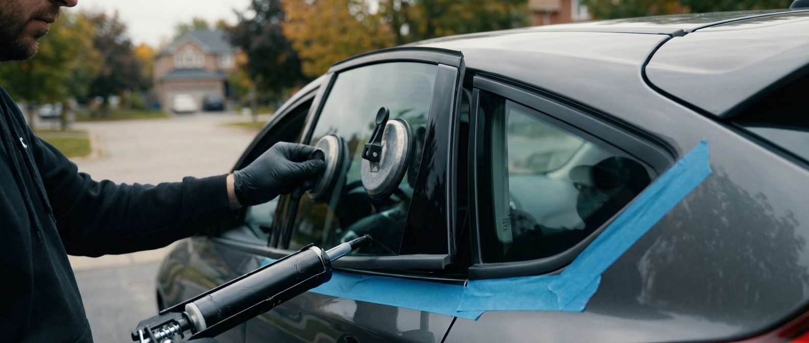 Quarter Glass Replacement for Ford Focus 2012-2018 by Alexwindshield