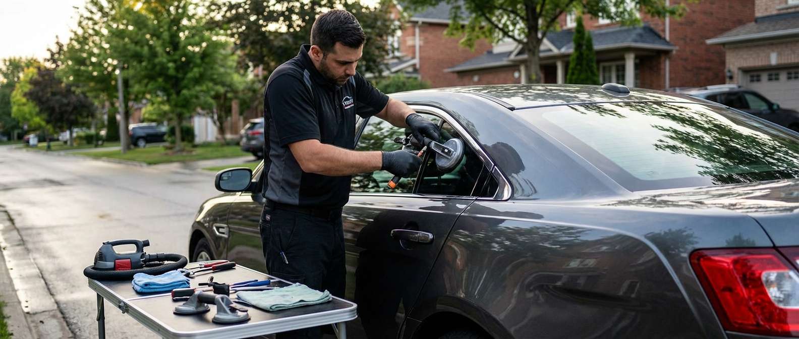 Quarter Glass Replacement for Ford Taurus 2008-2019 by Alexwindshield
