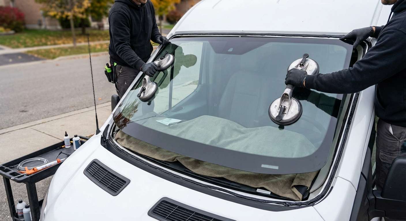 Windshield Replacement for Ford Transit 150/250/350 2015-2027 by Alexwindshield