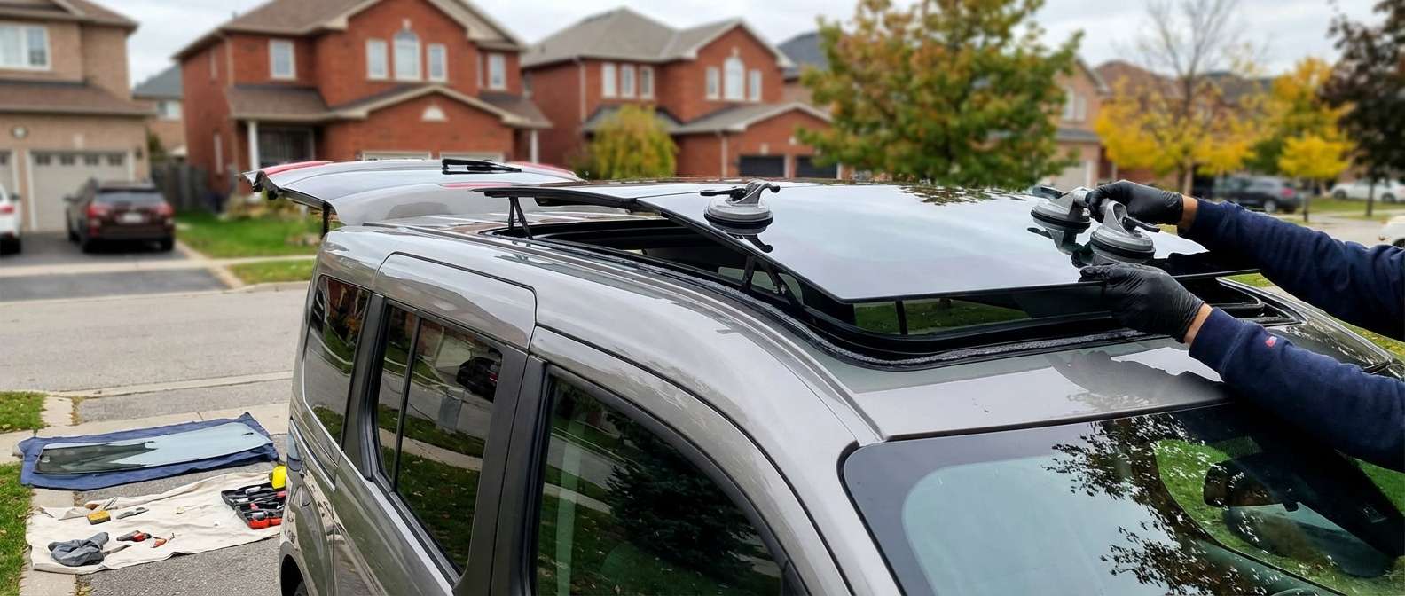 Sunroof Replacement for Ford Transit Connect 2014-2023 by Alexwindshield