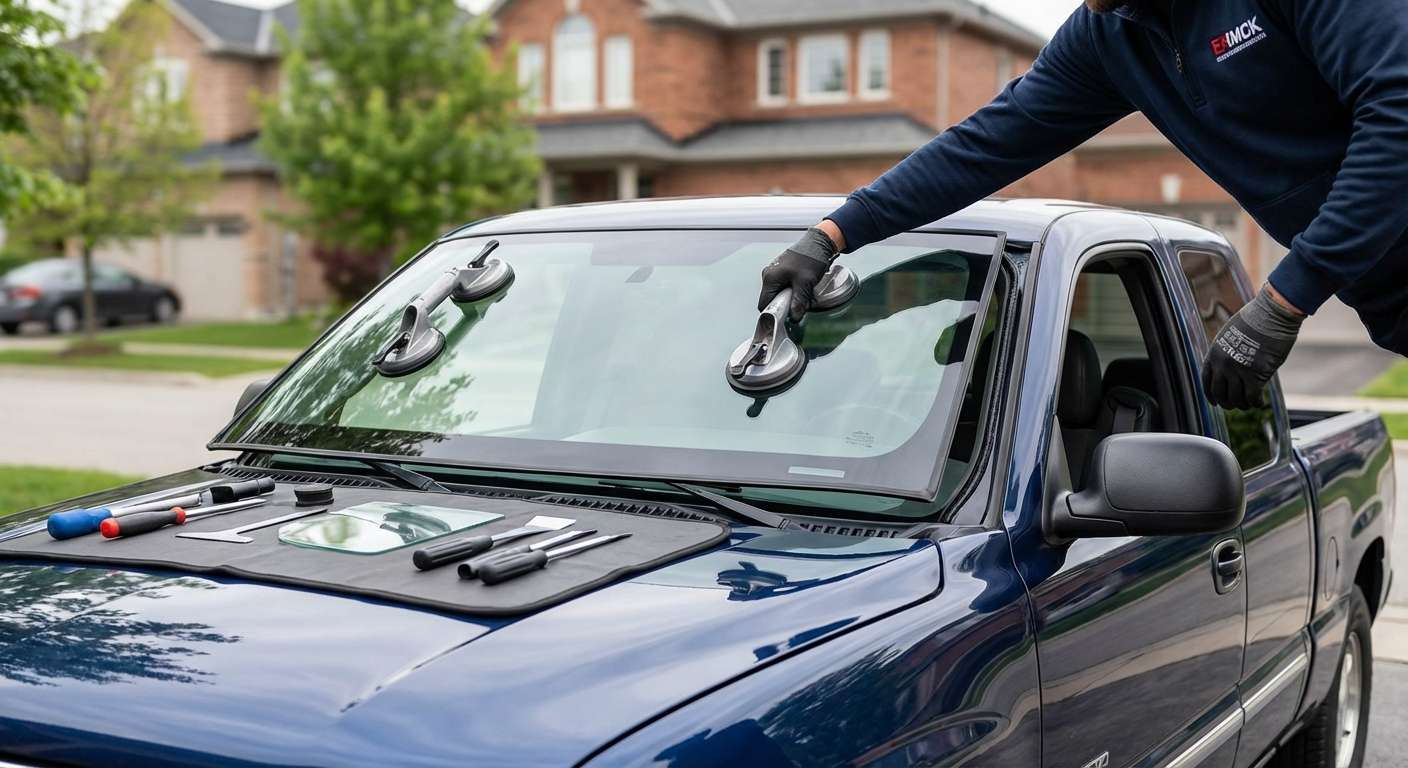 Windshield Replacement for GMC Sierra 1500 1999-2006 by Alexwindshield