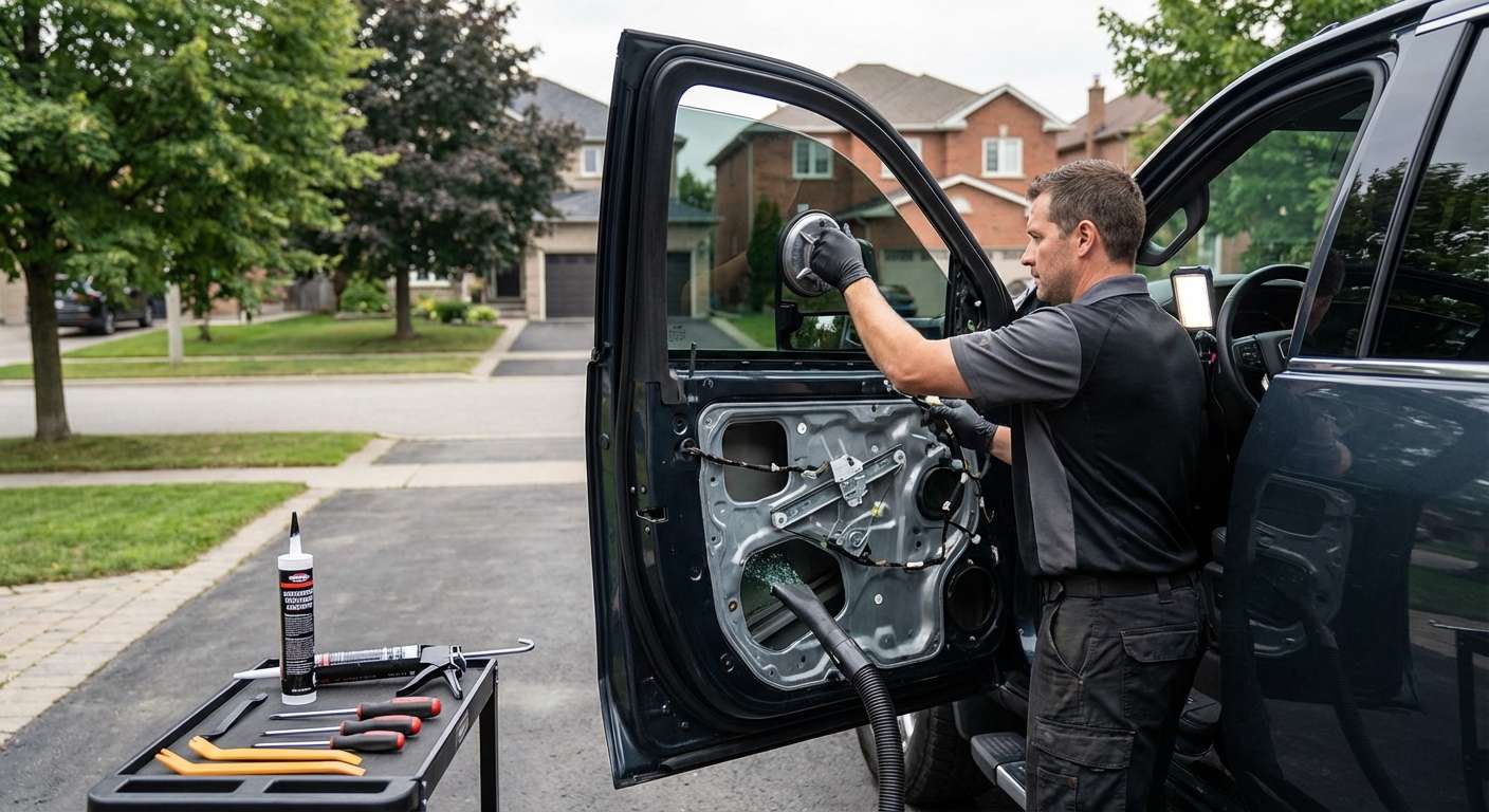 Door Glass Replacement for GMC Sierra HD 2500/3500 2020-2027 by Alexwindshield