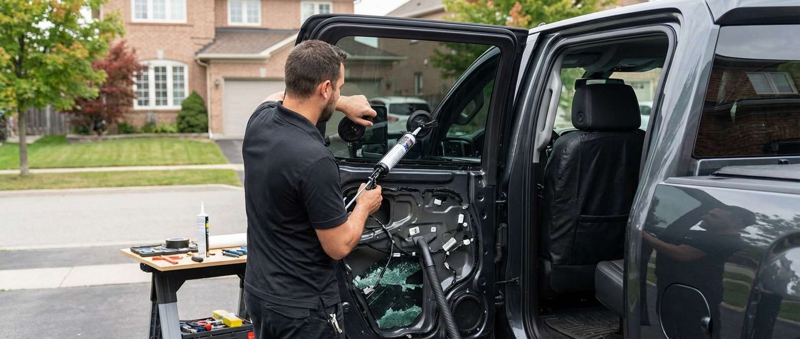 Quarter Glass Replacement for GMC Sierra HD 2500/3500 2020-2027 by Alexwindshield