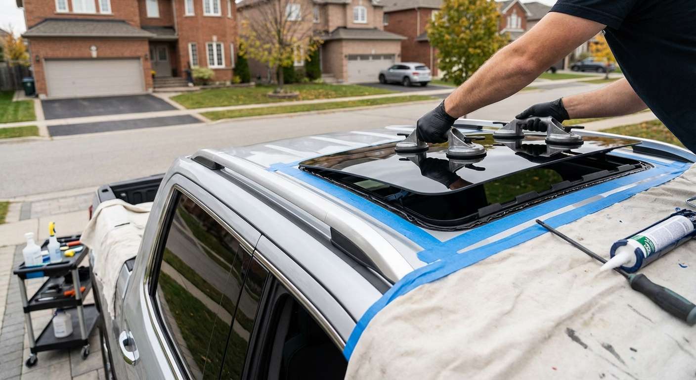 Sunroof Replacement for GMC Sierra HD 2500/3500 2020-2027 by Alexwindshield