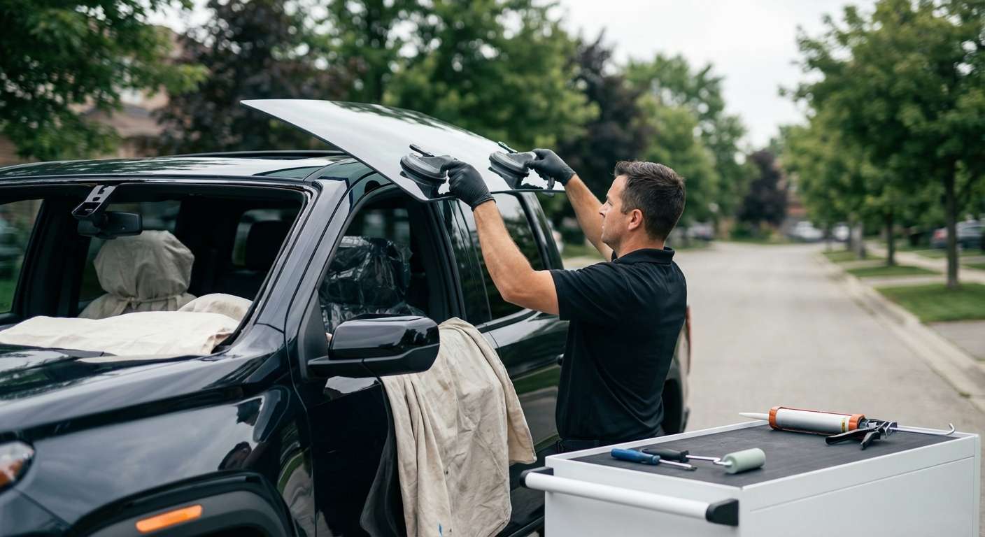 Sunroof Replacement for GMC Canyon 2023-2027 by Alexwindshield