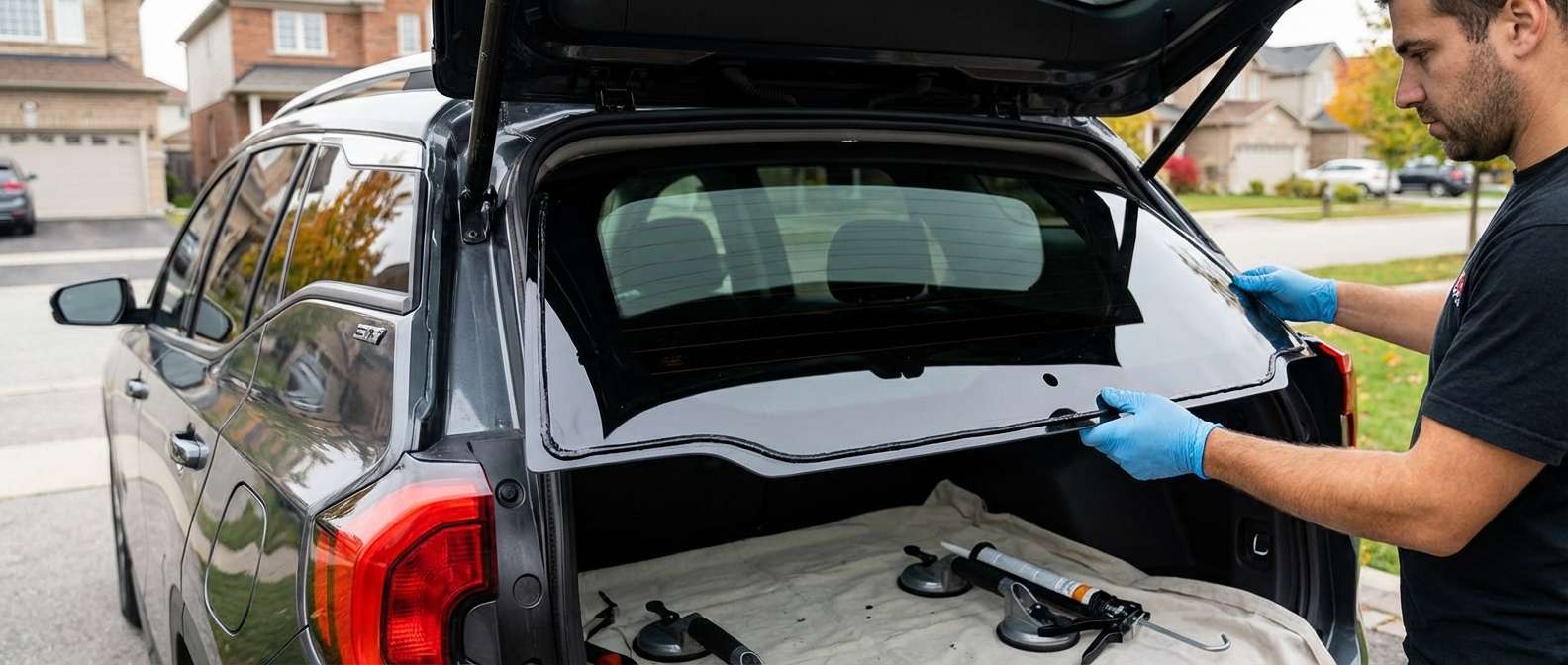 Back Glass Replacement for GMC Terrain 2018-2024 by Alexwindshield