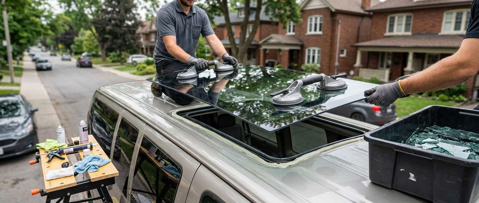 Sunroof Replacement for GMC Savana Van 1500/2500/3500 2003-2027 by Alexwindshield