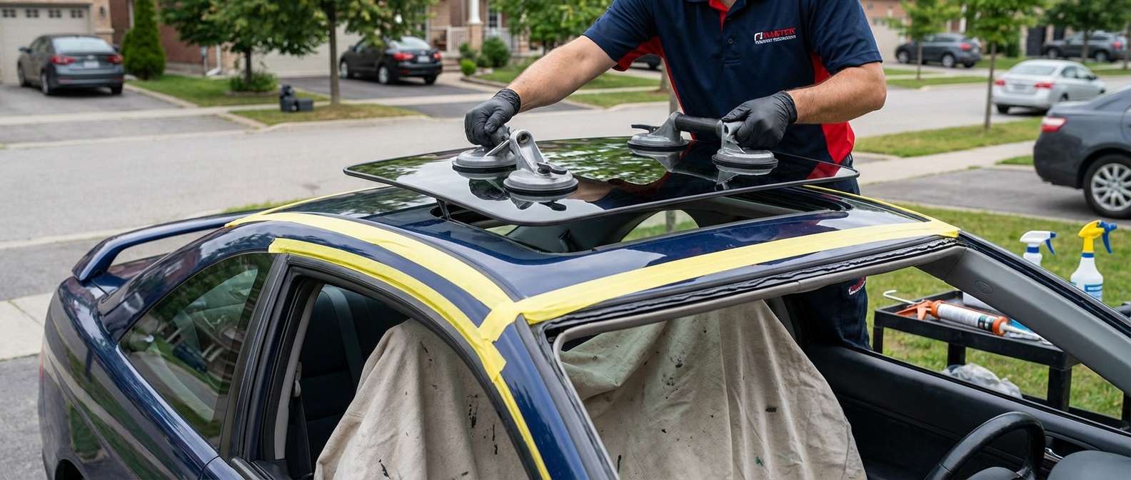 Sunroof Replacement for Honda Civic 2001-2005 by Alexwindshield
