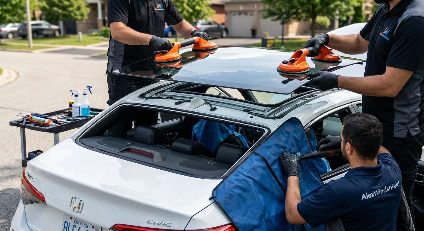 Sunroof Replacement for Honda Civic 2022-2027 by Alexwindshield