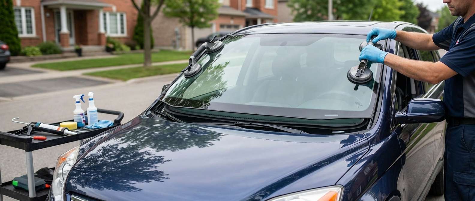 Windshield Replacement for Honda CR-V 2007-2011 by Alexwindshield
