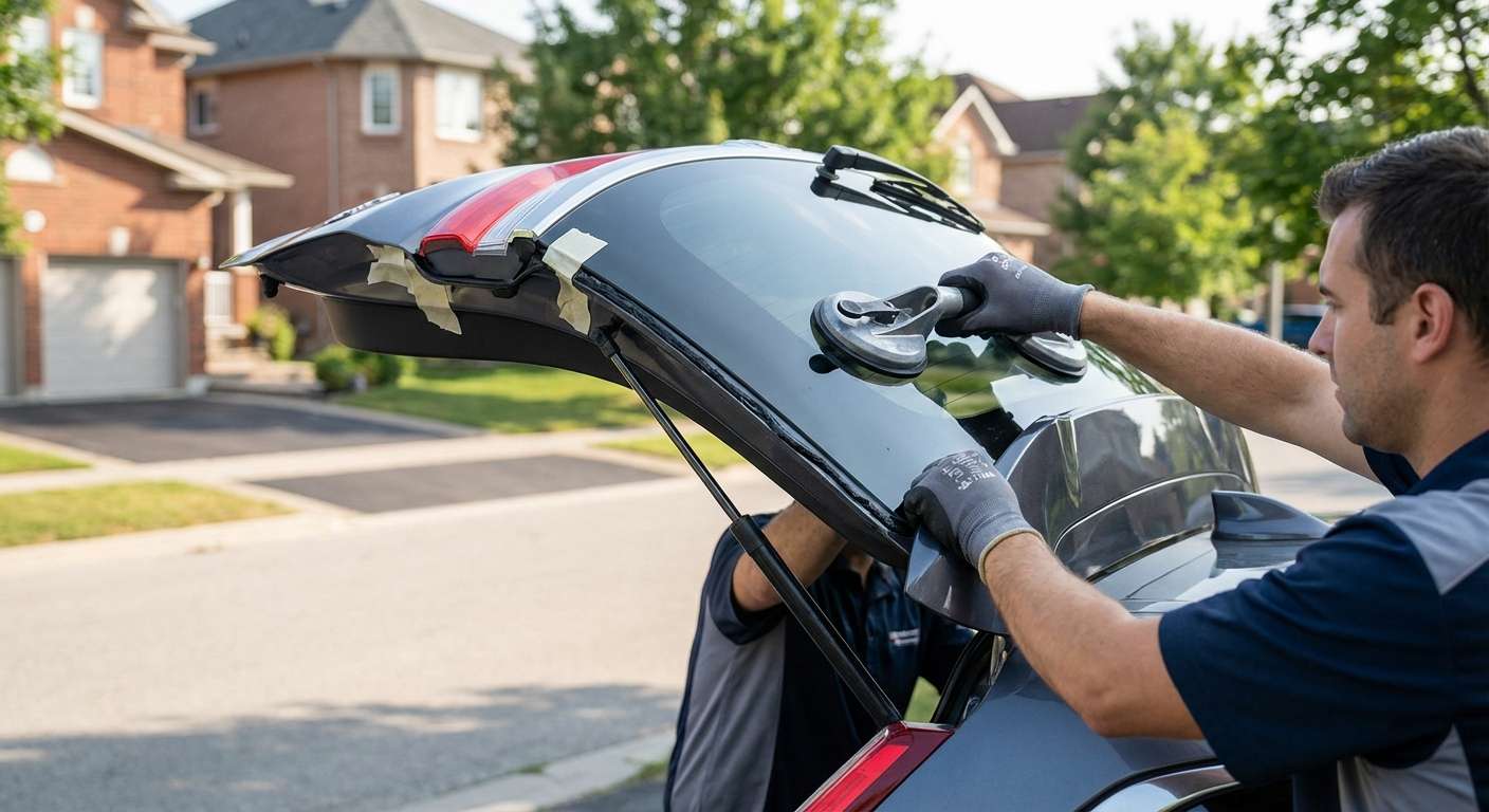 Back Glass Replacement for Honda CR-V 2017-2022 by Alexwindshield