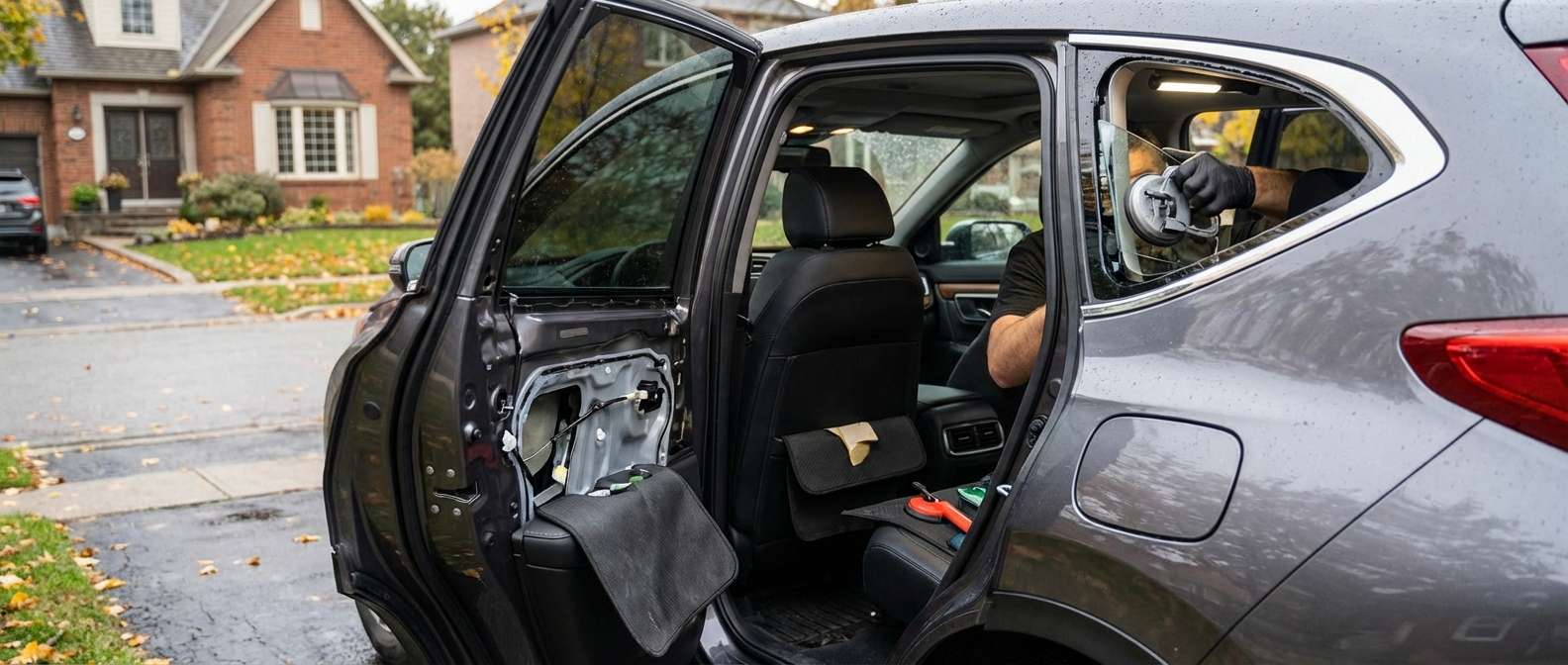 Vent Glass Replacement for Honda CR-V 2017-2022 by Alexwindshield
