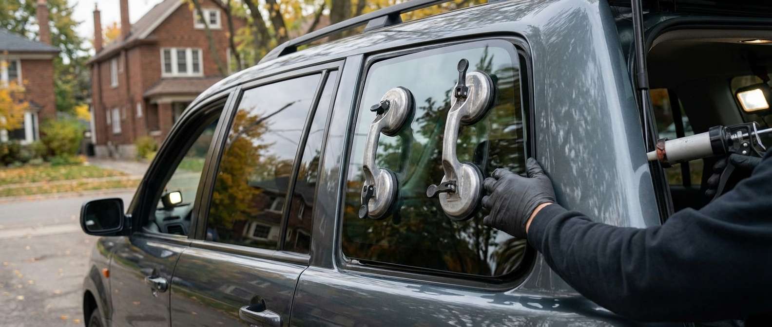 Quarter Glass Replacement for Honda Pilot 2003-2008 by Alexwindshield