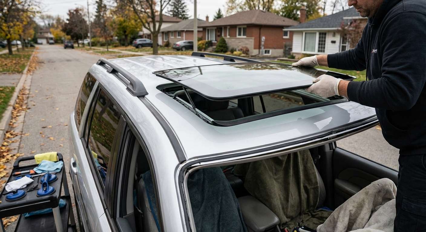 Sunroof Replacement for Honda Pilot 2003-2008 by Alexwindshield
