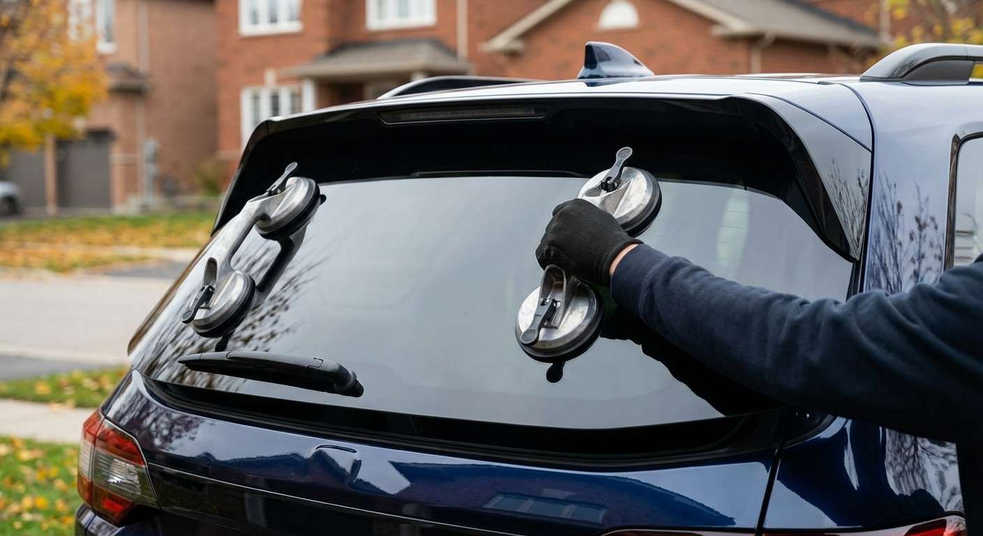 Back Glass Replacement for Honda Pilot 2023-2027 by Alexwindshield