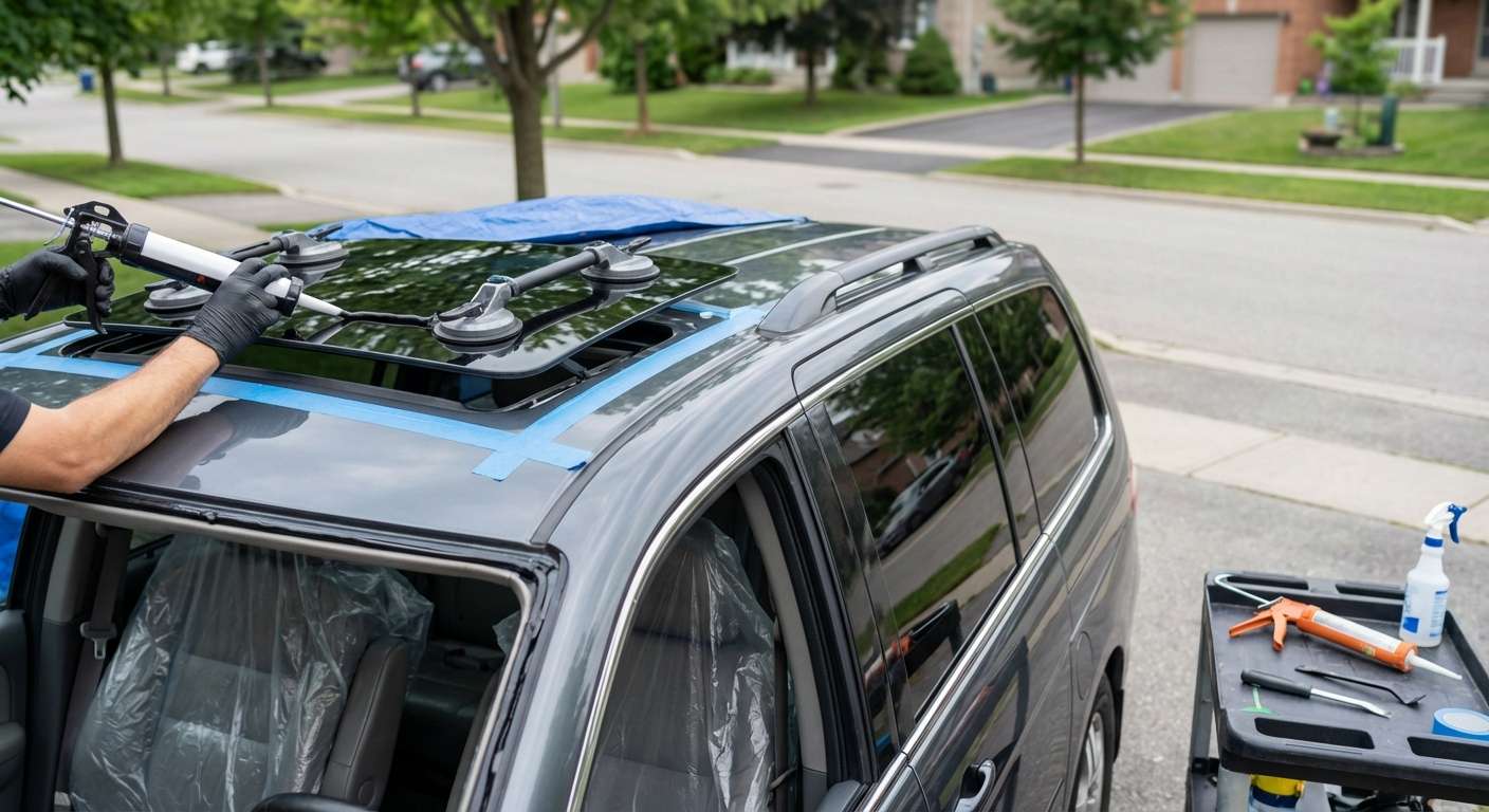 Sunroof Replacement for Honda Odyssey 1999-2004 by Alexwindshield
