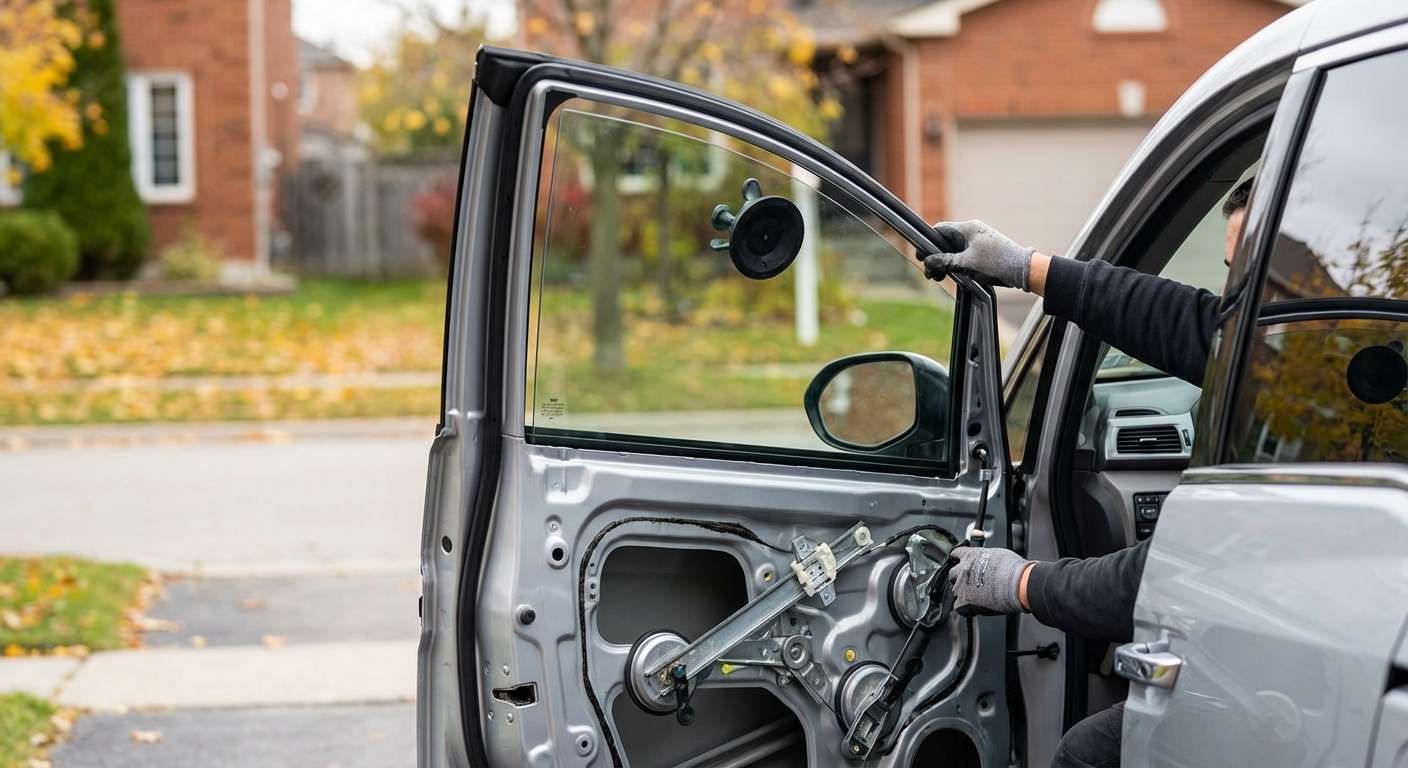 Door Glass Replacement for Honda Odyssey 2011-2017 by Alexwindshield
