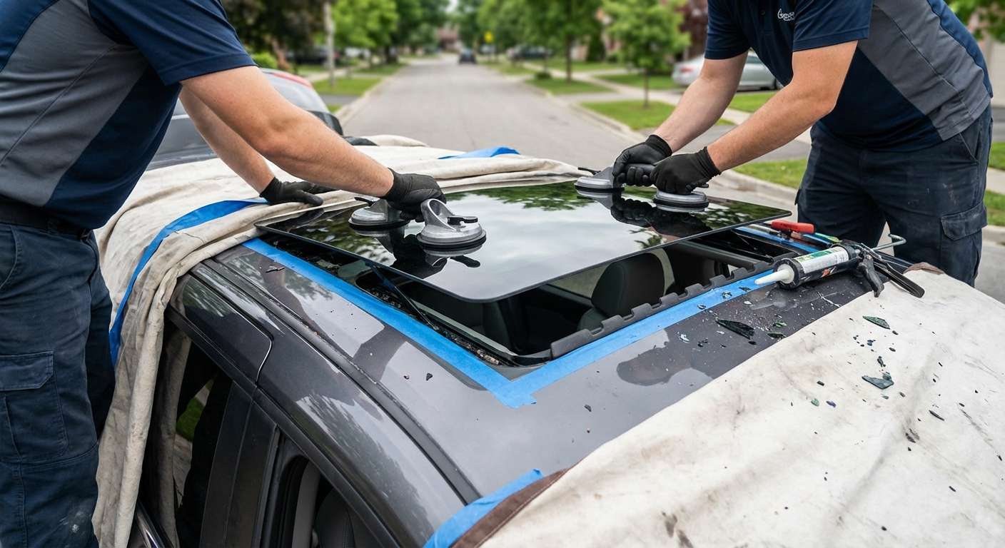 Sunroof Replacement for Honda Odyssey 2018-2027 by Alexwindshield