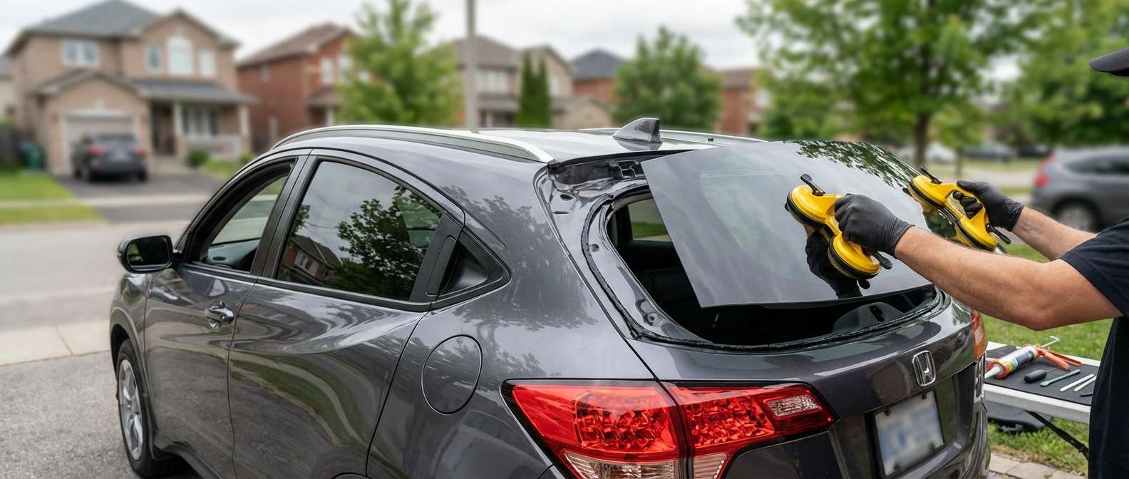 Back Glass Replacement for Honda HR-V 2016-2022 by Alexwindshield