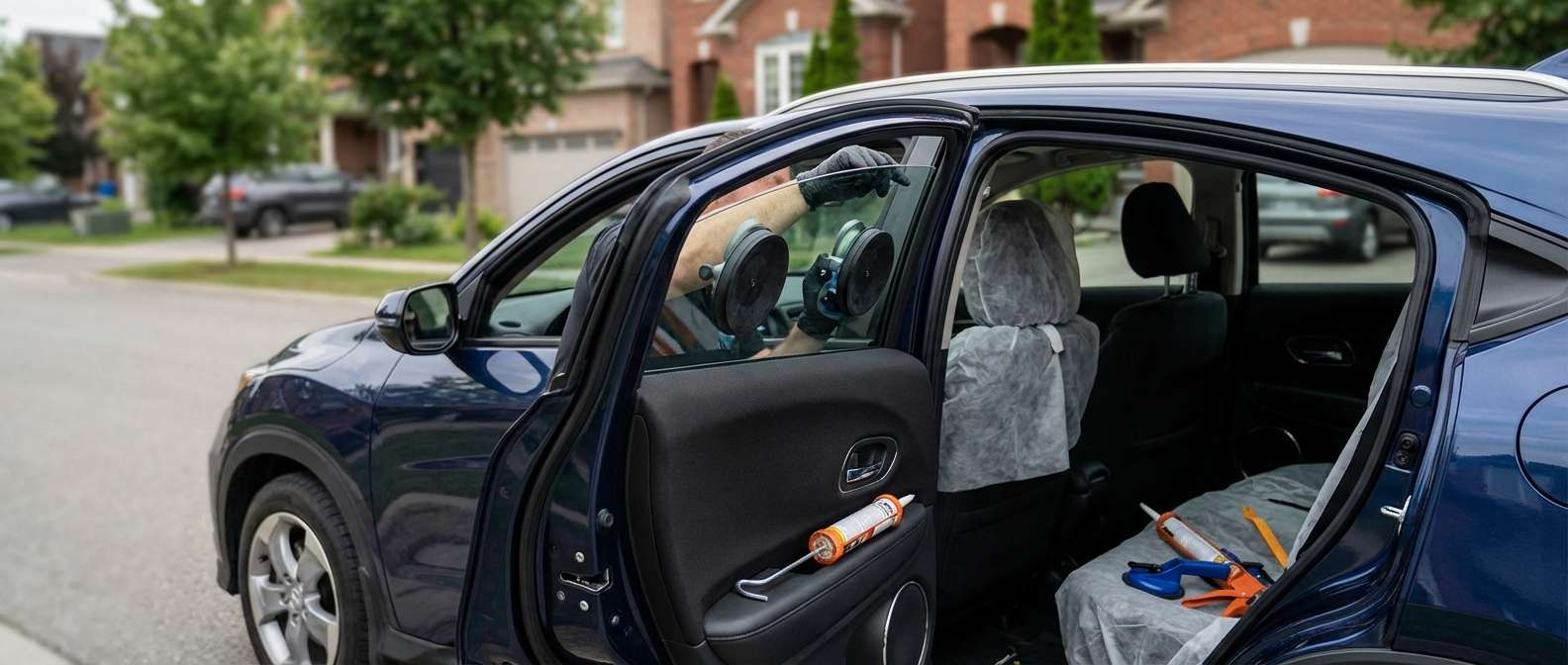 Vent Glass Replacement for Honda HR-V 2016-2022 by Alexwindshield