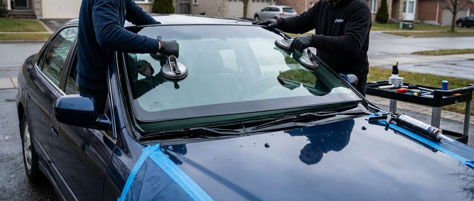Windshield Replacement for Honda Accord 1998-2002 by Alexwindshield