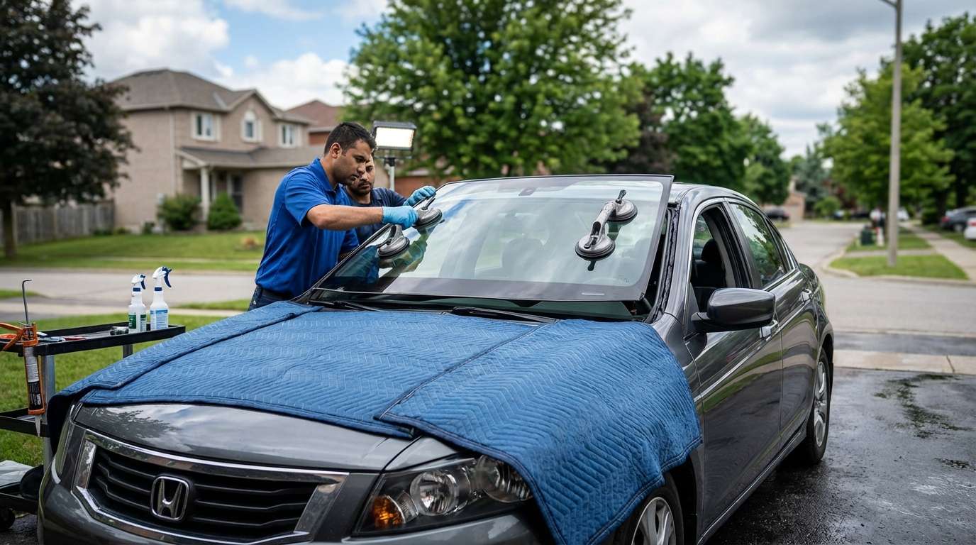 Windshield Replacement for Honda Accord 2008-2012 by Alexwindshield