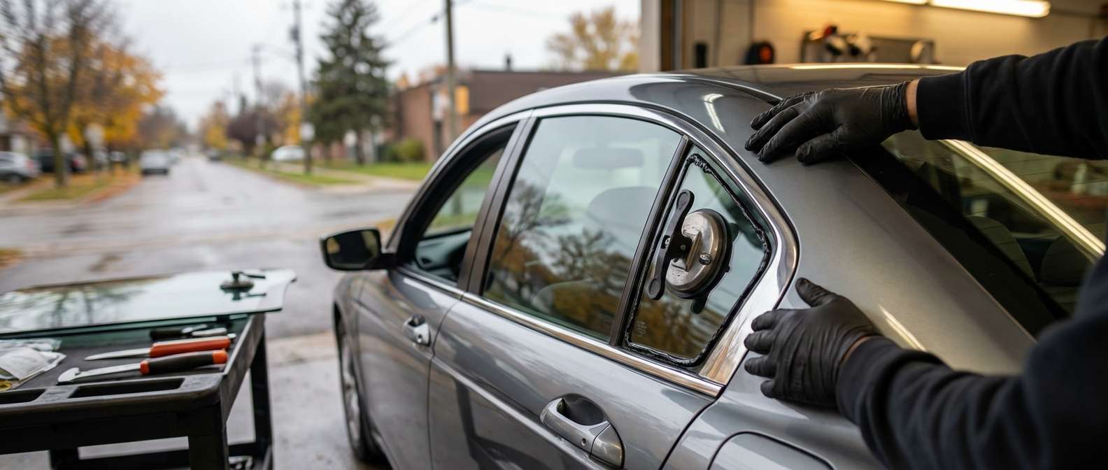 Quarter Glass Replacement for Honda Accord 2008-2012 by Alexwindshield