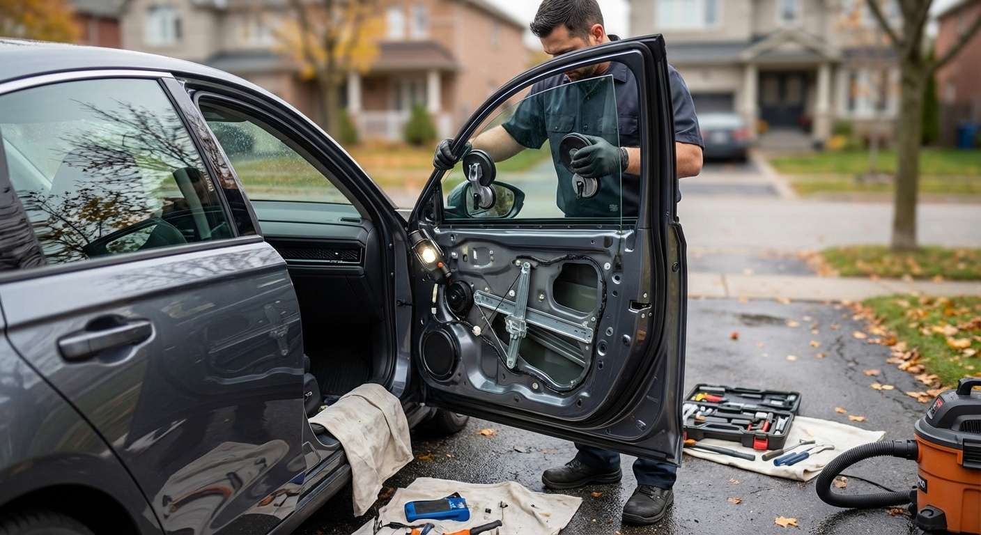 Door Glass Replacement for Honda Accord 2023-2027 by Alexwindshield