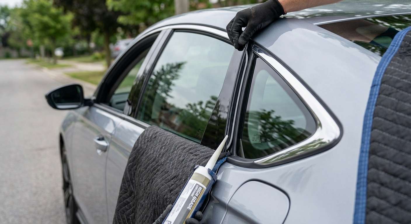 Quarter Glass Replacement for Honda Accord 2023-2027 by Alexwindshield