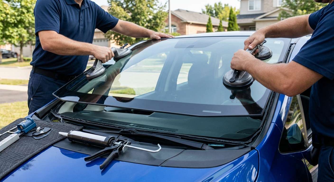 Windshield Replacement for Honda Fit 2007-2020 by Alexwindshield
