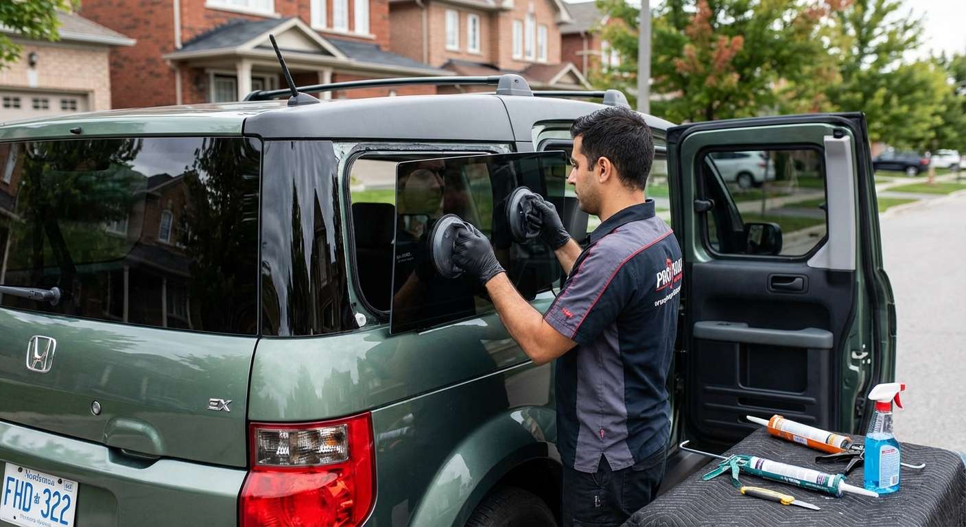 Quarter Glass Replacement for Honda Element 2003-2011 by Alexwindshield