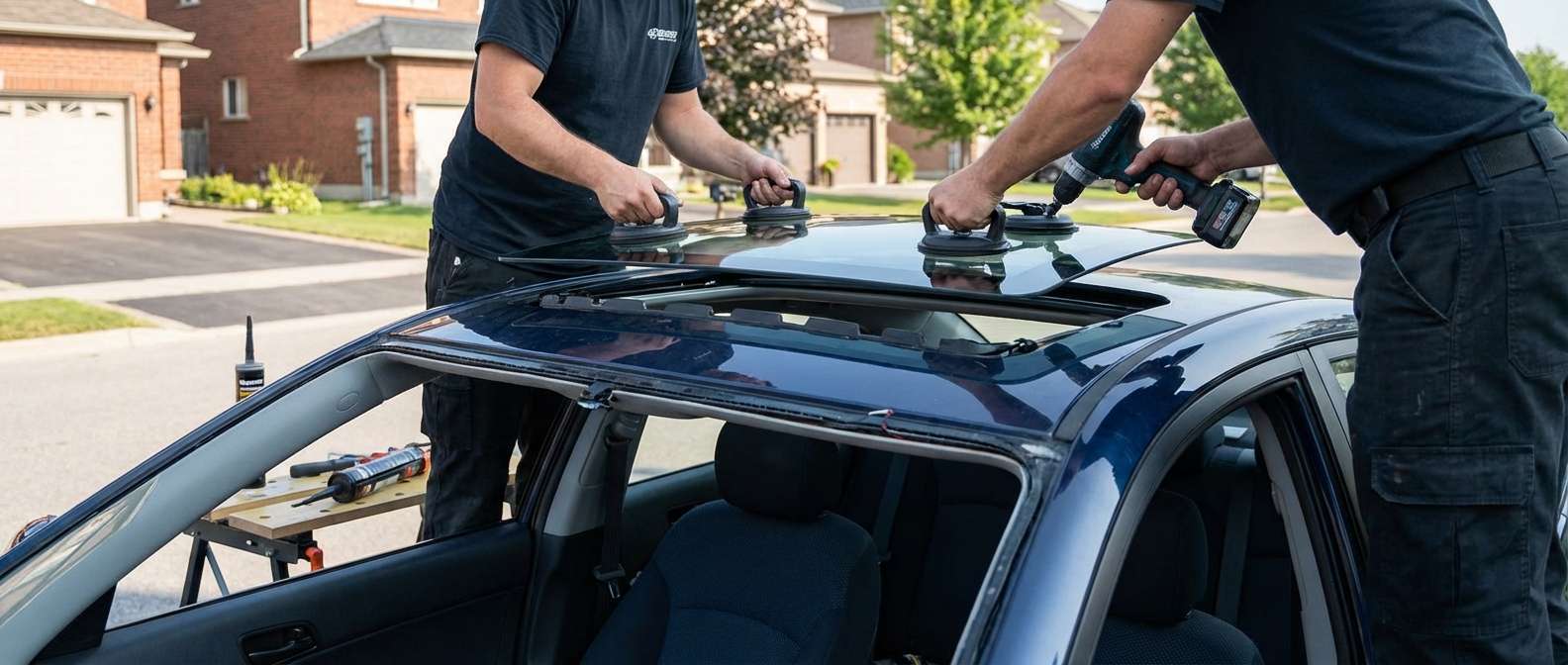 Sunroof Replacement for Hyundai Elantra 2007-2010 by Alexwindshield