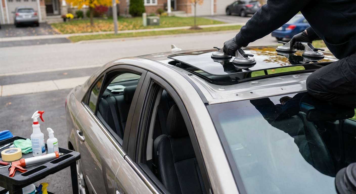 Sunroof Replacement for Hyundai Sonata 2006-2010 by Alexwindshield
