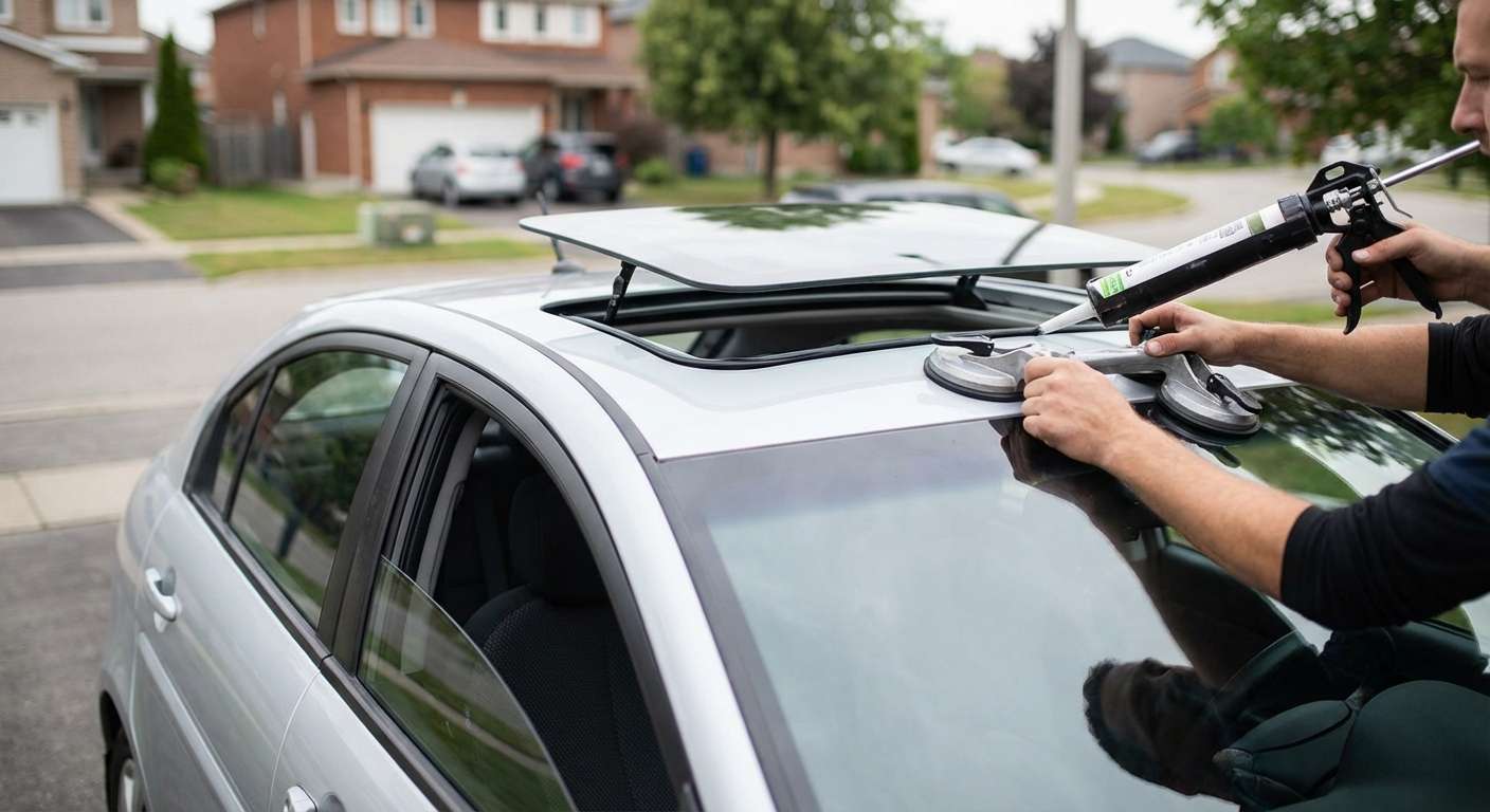 Sunroof Replacement for Hyundai Accent 2006-2011 by Alexwindshield