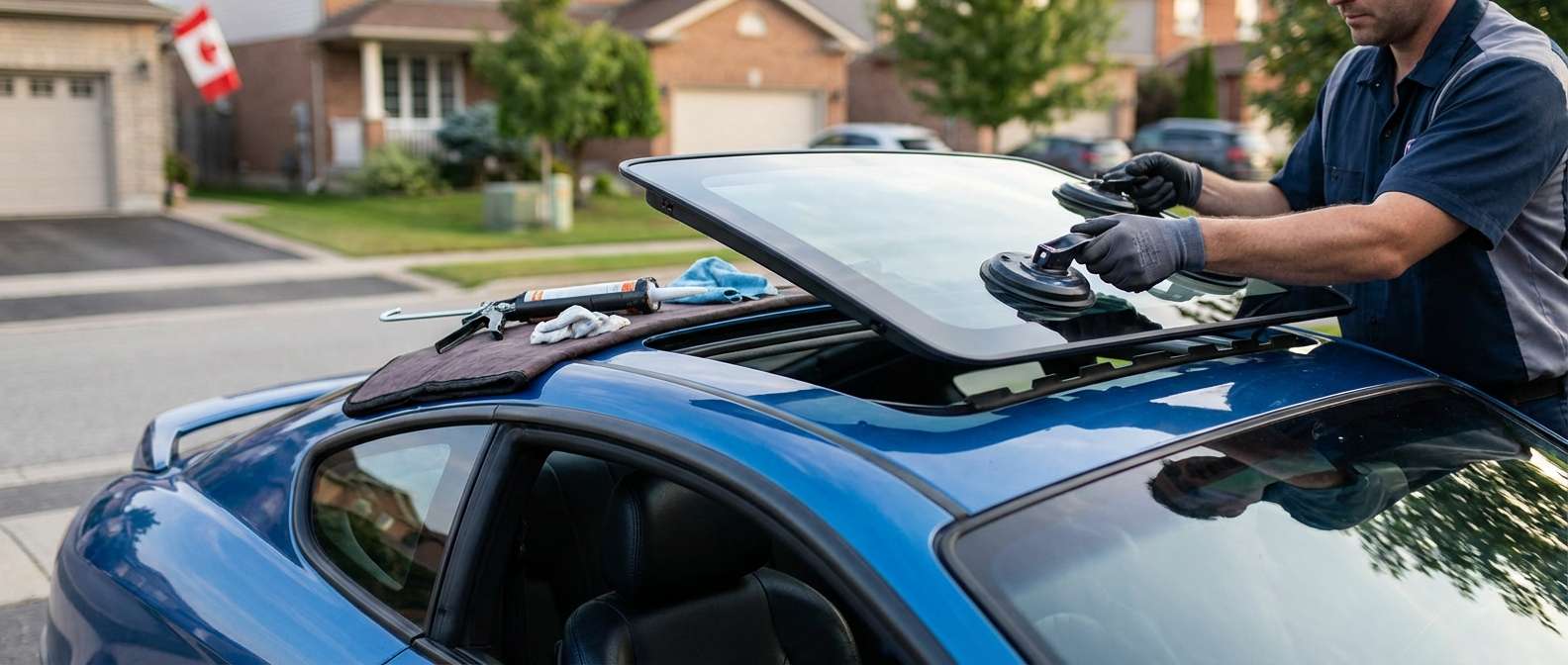 Sunroof Replacement for Hyundai Tiburon 2003-2008 by Alexwindshield