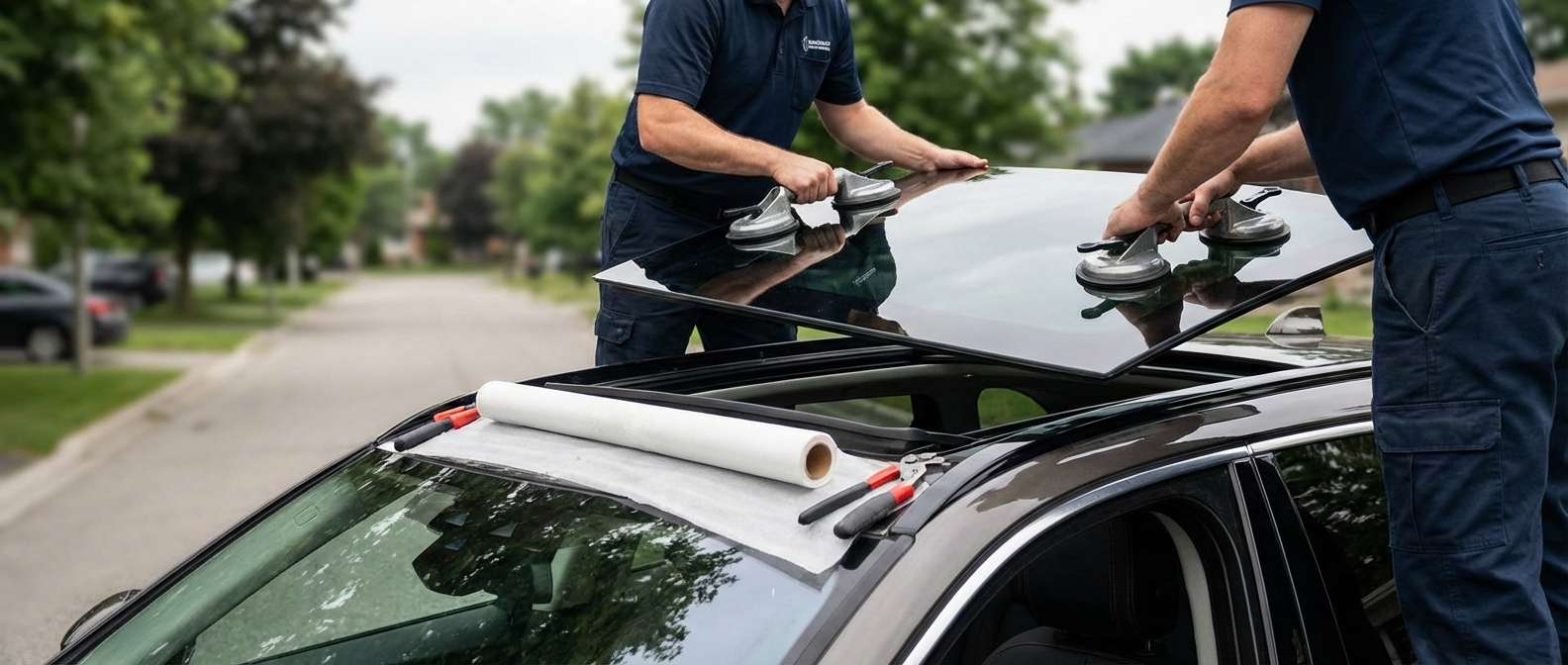 Sunroof Replacement for Jaguar F-Pace 2017-2024 by Alexwindshield