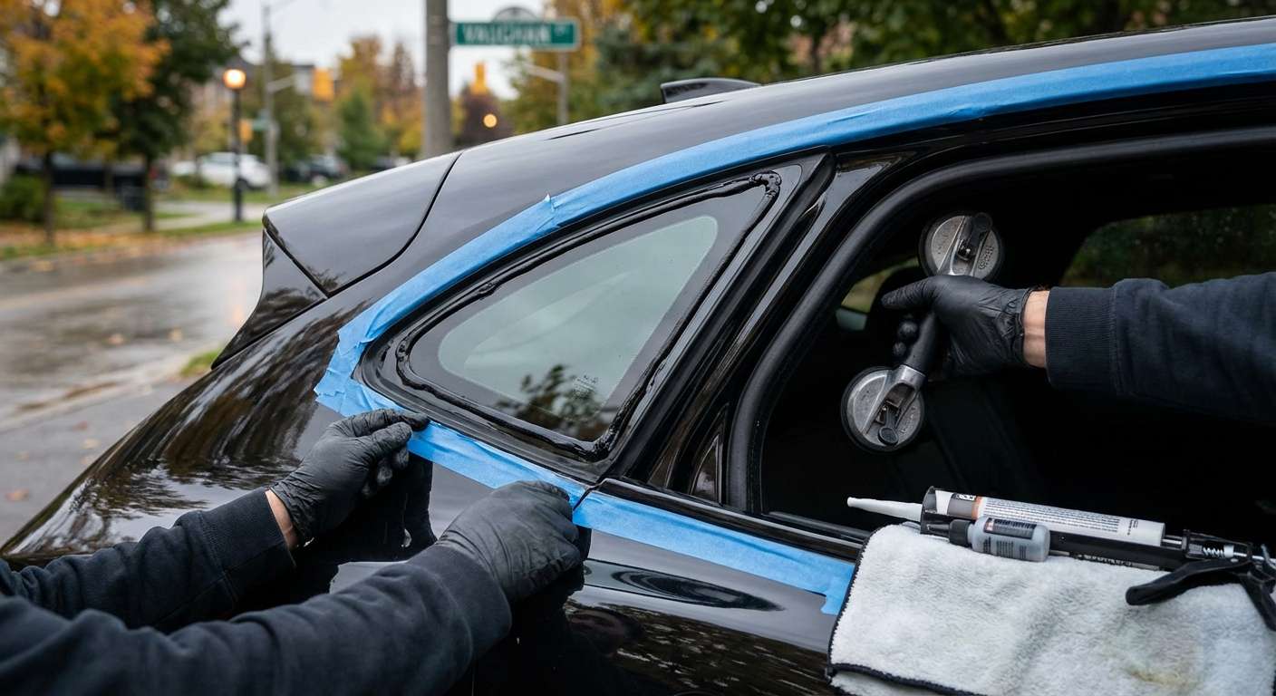 Quarter Glass Replacement for Jaguar E-Pace 2018-2024 by Alexwindshield