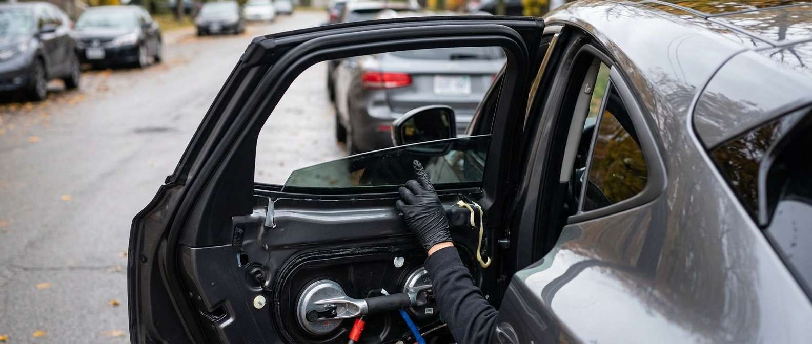 Vent Glass Replacement for Jaguar E-Pace 2018-2024 by Alexwindshield