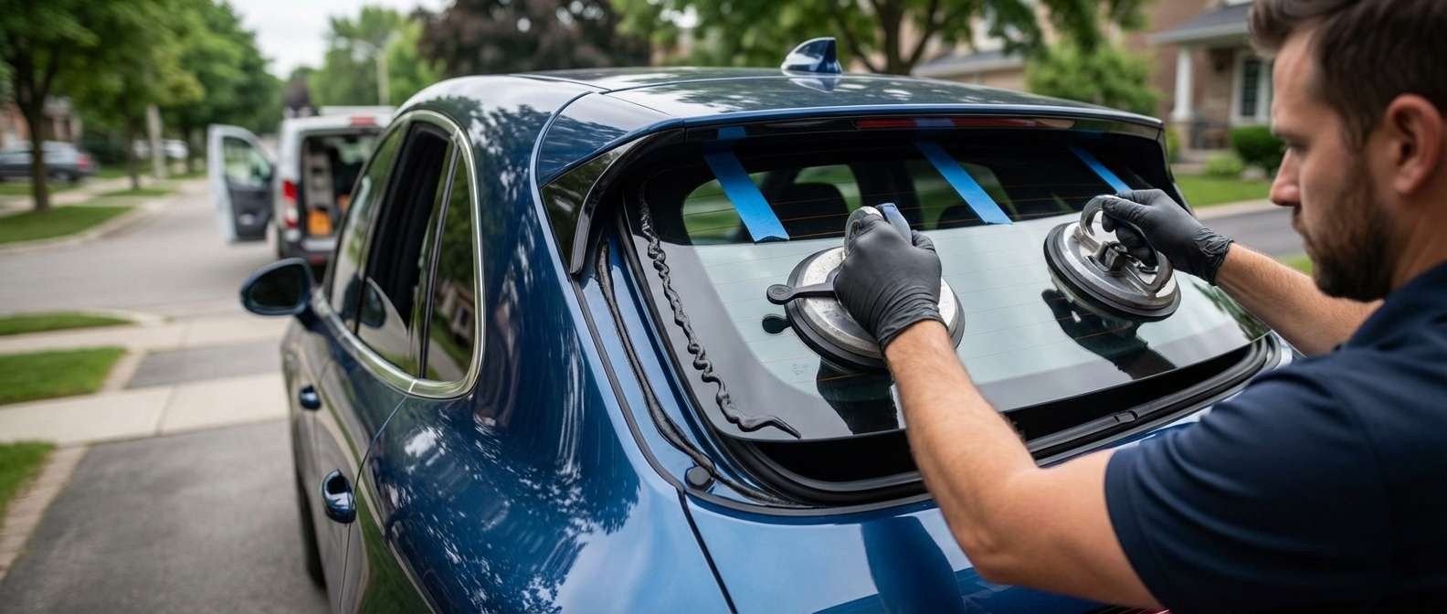 Back Glass Replacement for Jaguar E-Pace 2025-2027 by Alexwindshield