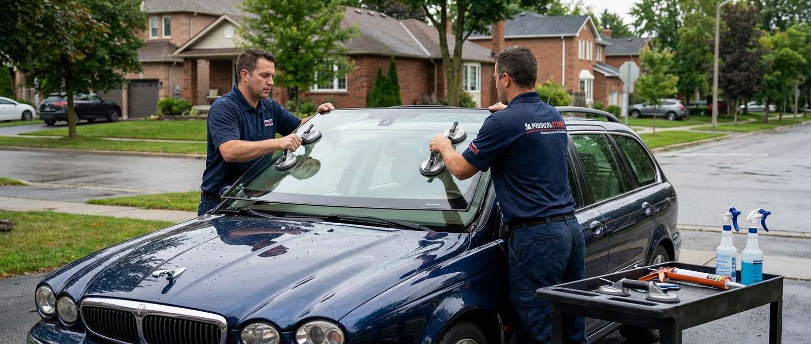 Windshield Replacement for Jaguar X-Type 2002-2008 by Alexwindshield