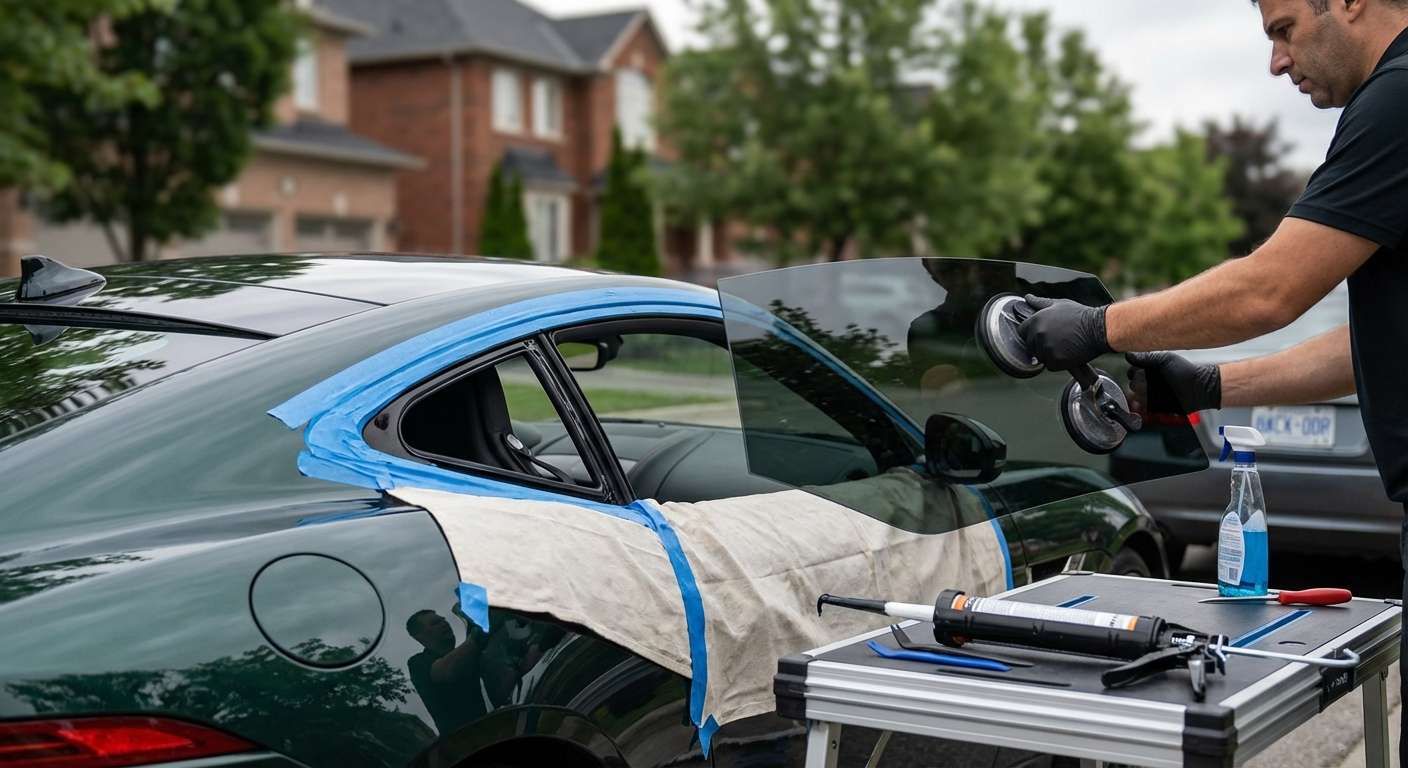 Quarter Glass Replacement for Jaguar F-Type 2014-2024 by Alexwindshield