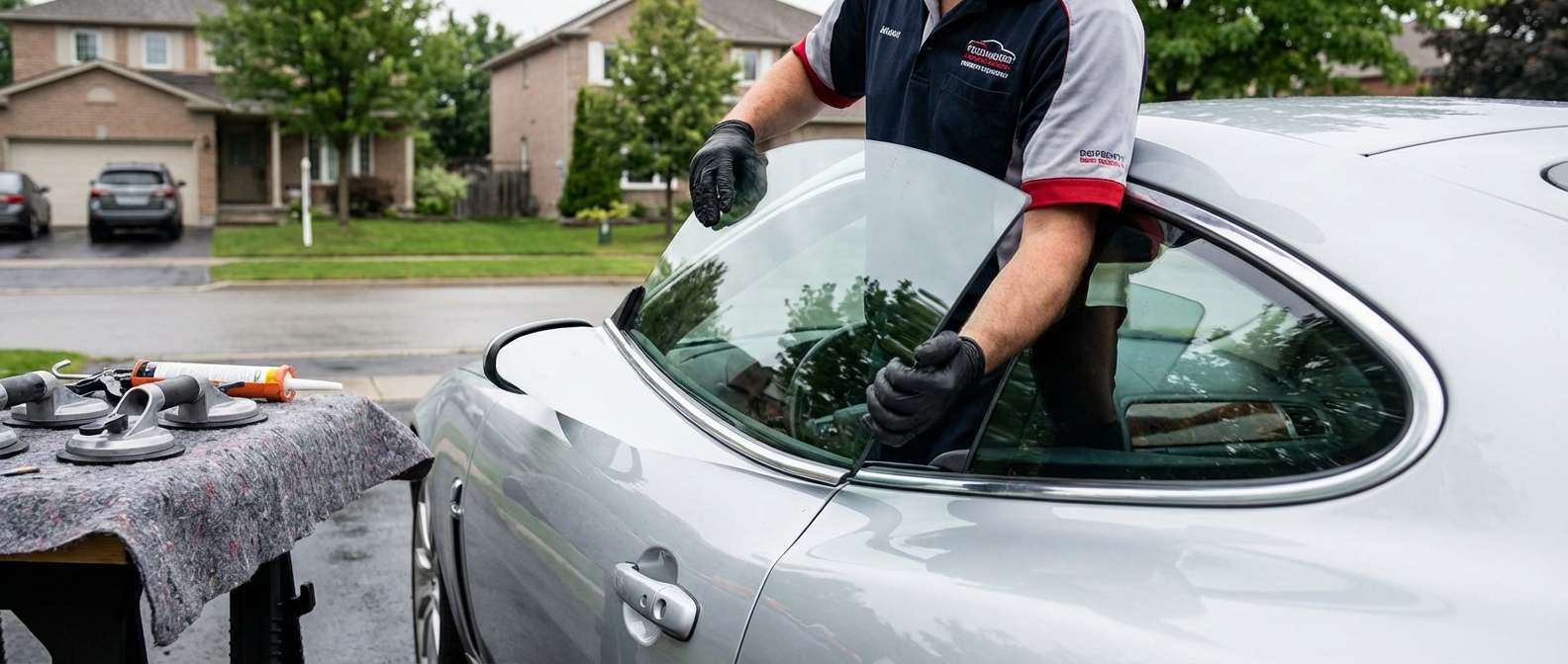 Quarter Glass Replacement for Jaguar XK / XKR 2007-2015 by Alexwindshield
