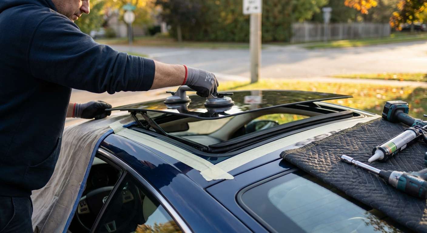 Sunroof Replacement for Jaguar XK / XKR 2007-2015 by Alexwindshield