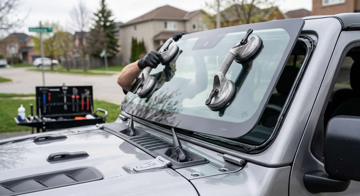 Windshield Replacement for Jeep Wrangler 2018-2027 (JL) by Alexwindshield