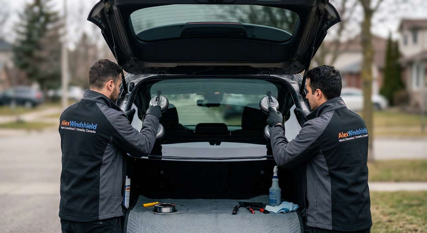 Back Glass Replacement for Jeep Cherokee 2025-2027 (Next Gen) by Alexwindshield