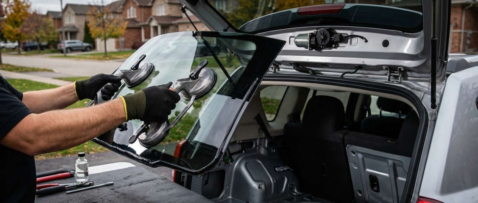 Back Glass Replacement for Jeep Compass 2007-2017 (MK) by Alexwindshield