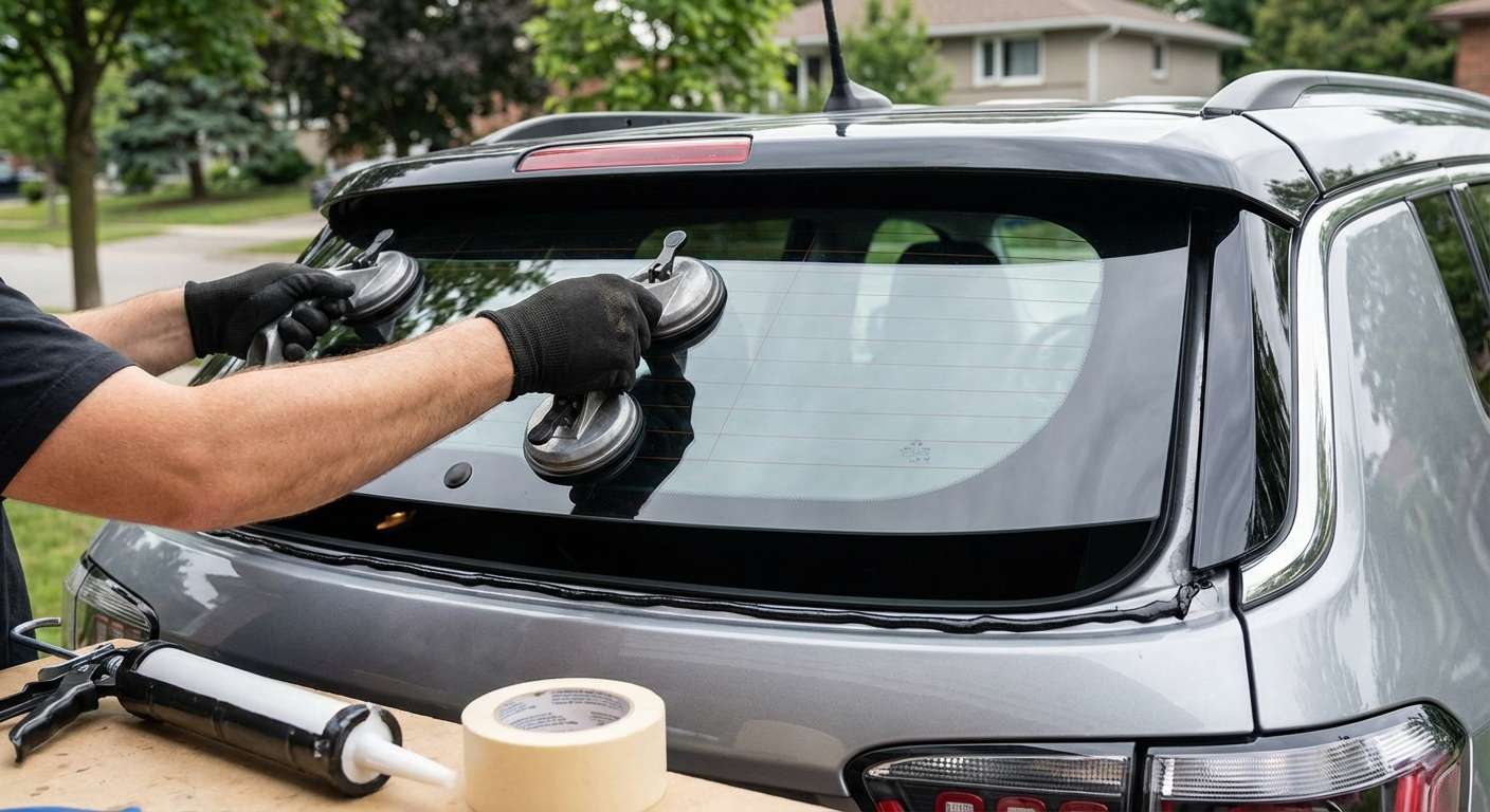 Back Glass Replacement for Jeep Compass 2017-2027 (MP) by Alexwindshield
