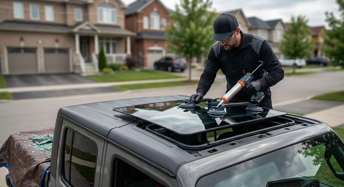 Sunroof Replacement for Jeep Gladiator 2020-2027 (JT) by Alexwindshield